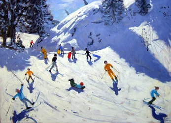 Die Schlucht, Belle Plagne, 2004